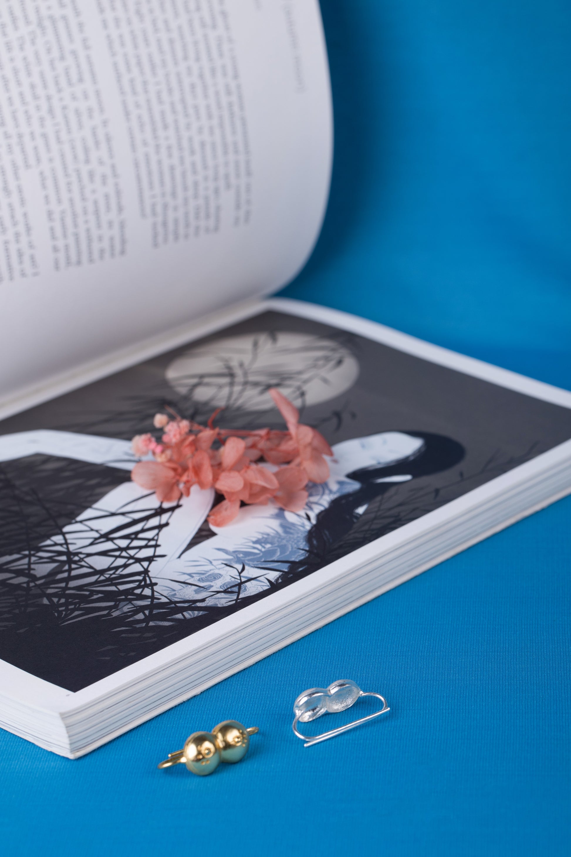 Gold & Silver Helix Ear Cuffs by Batoki