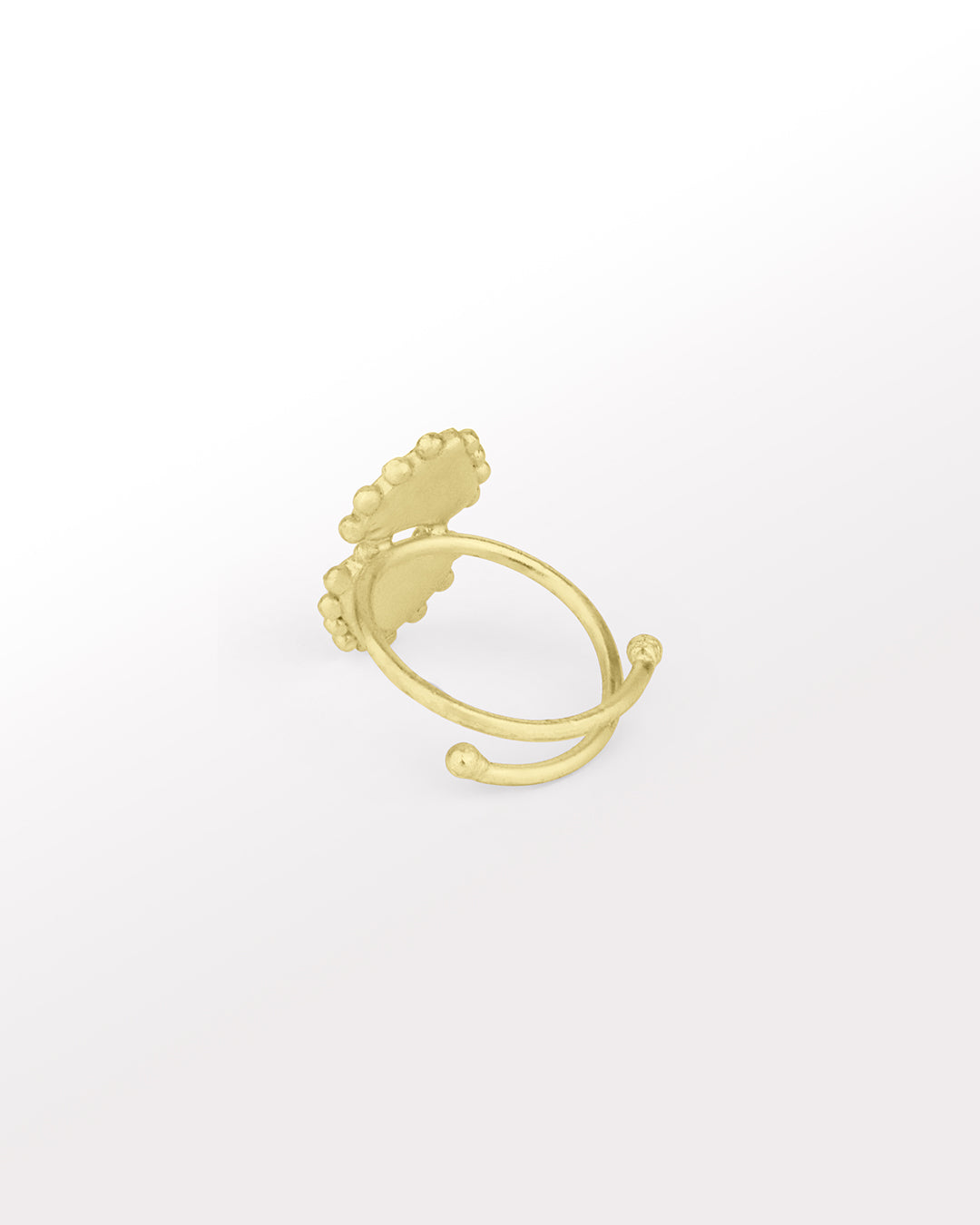 Passional Twin Hearts Midi Ring