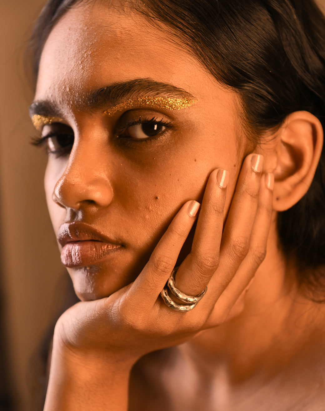 Clairvoyance Ring Mix Metal Stack