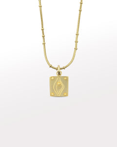 Creator Pendant with Dotted Chain Necklace
