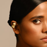 Nurturer Helix Cuffs, Gold Ear Cuff by Batoki