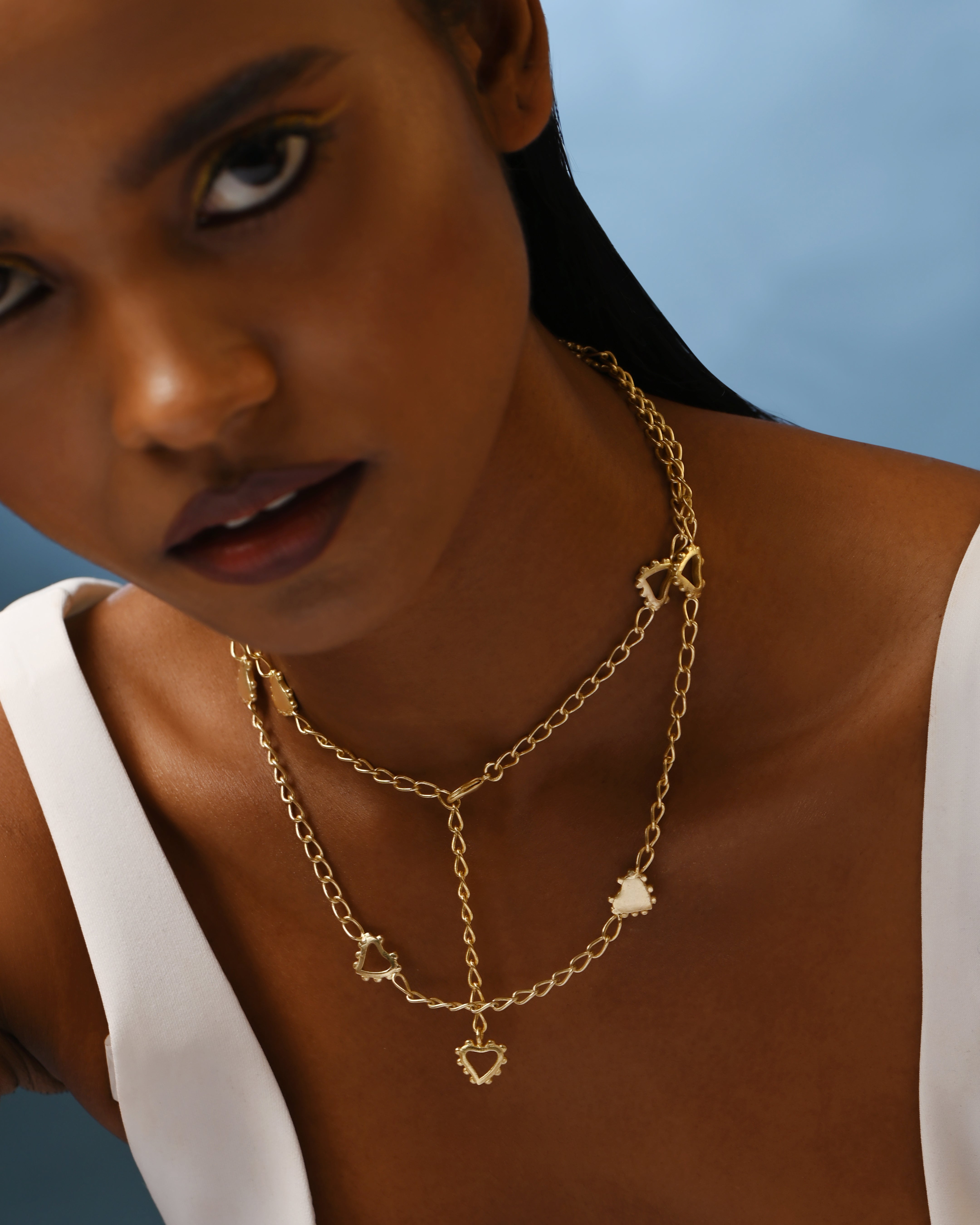Passional Wrap Chain ♡ Multiway Wrap Chain in Gold & Silver – Batoki