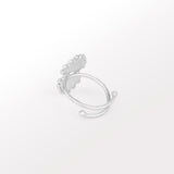 Passional Twin Hearts Midi Ring