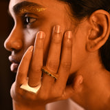 Athame Ring Handmade Silver Art Jewellery