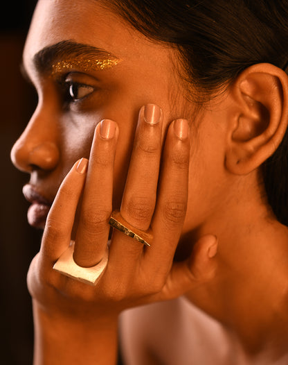 Athame Ring Handmade Silver Art Jewellery